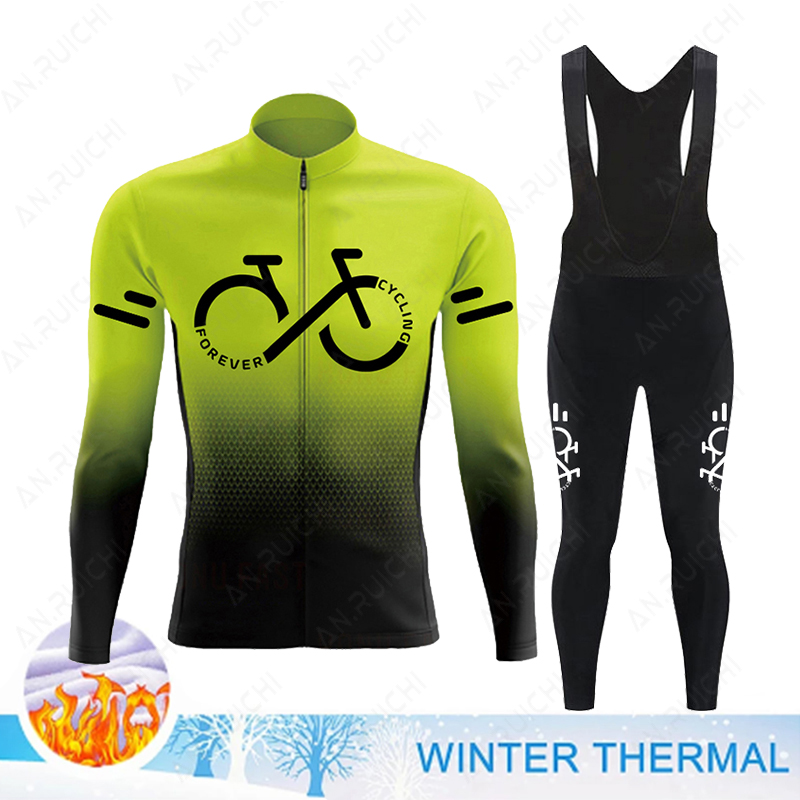 2023 Winter Thermal Fleece Cyc - огляд і ціна Cycling Gear Jersey